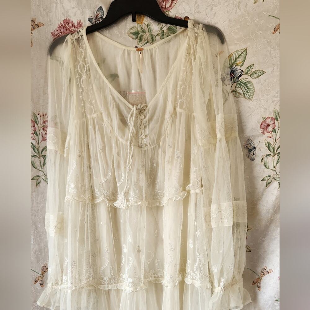 Free People Stevie Maxi Dress Sz Med Nwts - Picture 3 of 10